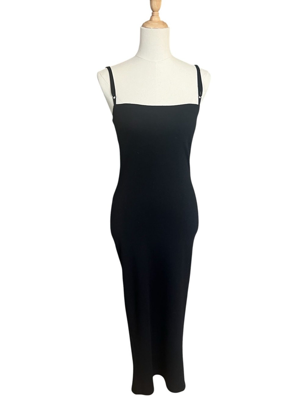 D&G Dolce & Gabbana Black wool dress Made in Italy excellent condition sz 26/40